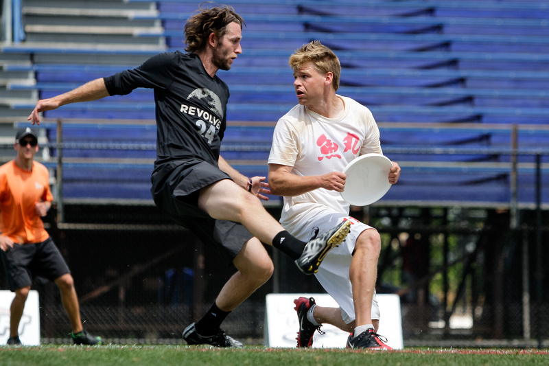 Revolver and Sockeye return to the field for the first time since the US Open in early July. Photo: Burt Granofsky -- UltiPhotos.com