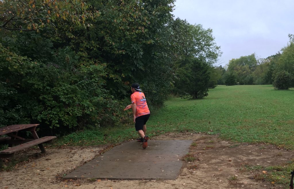 University of Wisconsin-Platteville's Alec Anderson took home the singles title at this weekend's Wisconsin Collegiate Disc Golf Tour opener.
