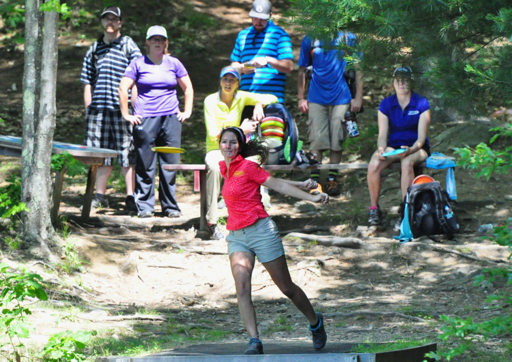 Madison Walker, shown here at the Vibram Open, is our Women's Breakout Player of the Year. Photo: PDGA