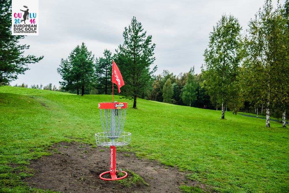 The European Disc Golf Championships are underway at the Meri-Toppila DiscGolfPark in Oulu, Finland. Photo: Eino Ansio