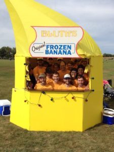 No Touching has a frozen banana stand that we are sure to see in Rockford.